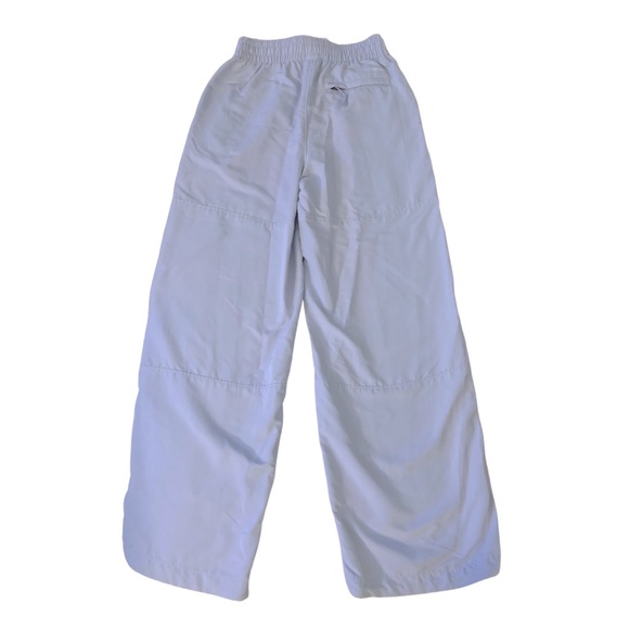 The North Face Gray Light Blue Flashdry Nylon Pants Size XS Athleisure Athletic - Picture 7 of 11